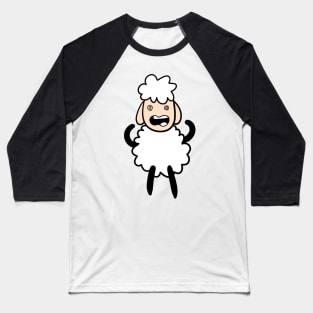 crazy sheep Baseball T-Shirt